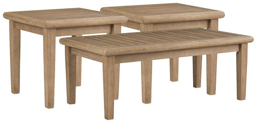 Gerianne Outdoor Occasional Table Set - Abundant Home Collections
