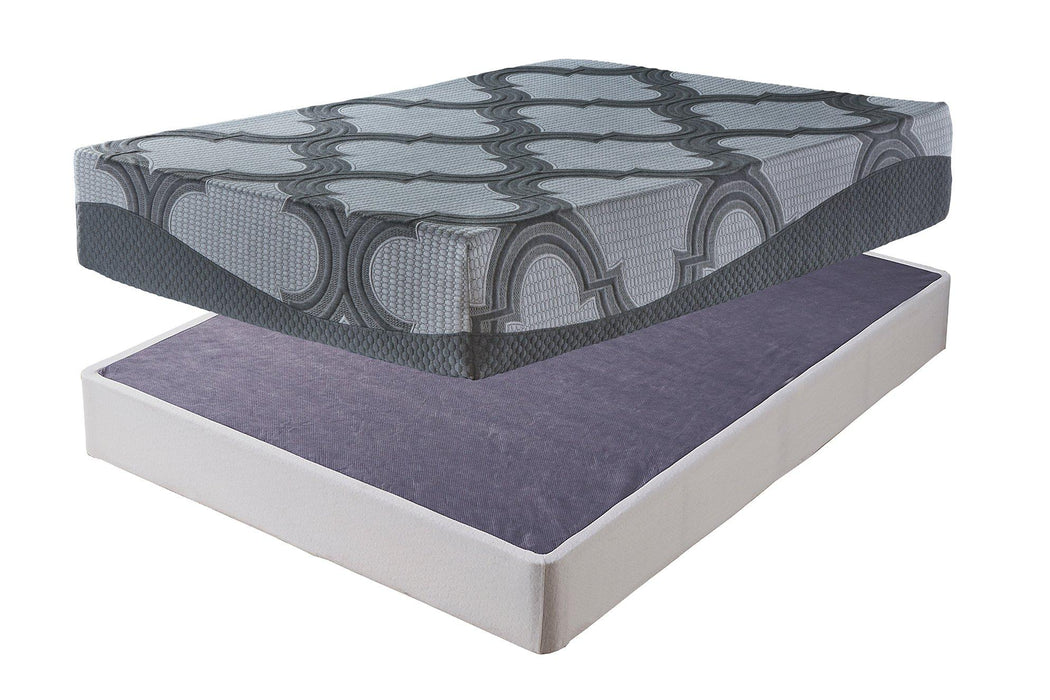 12 Inch Ashley Hybrid Mattress Set - Abundant Home Collections