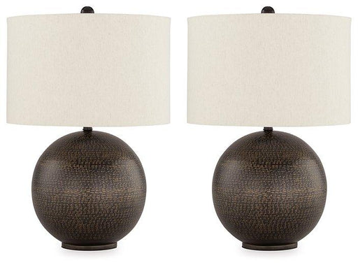 Hambell Lamp Set - Abundant Home Collections