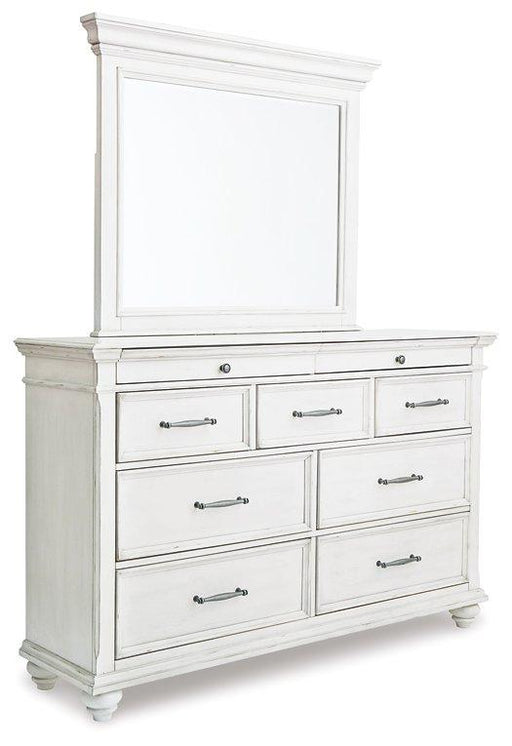 Kanwyn Dresser and Mirror - Abundant Home Collections