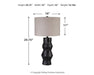Kerbert Lamp Set - Abundant Home Collections