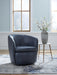 Kierreys Swivel Accent Chair - Abundant Home Collections