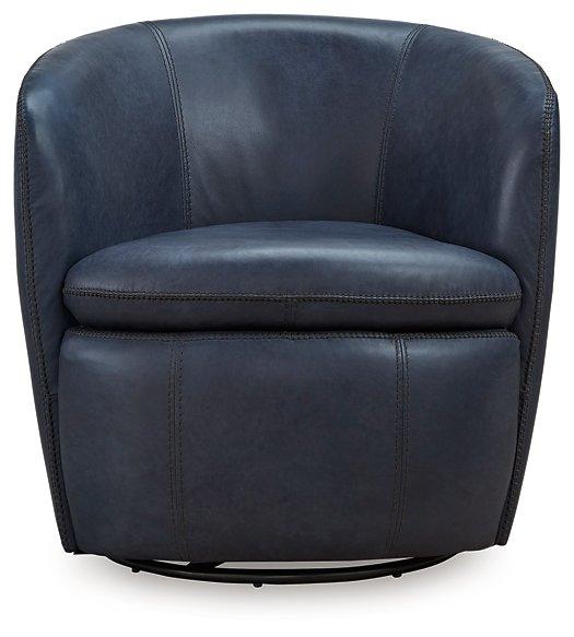 Kierreys Swivel Accent Chair - Abundant Home Collections
