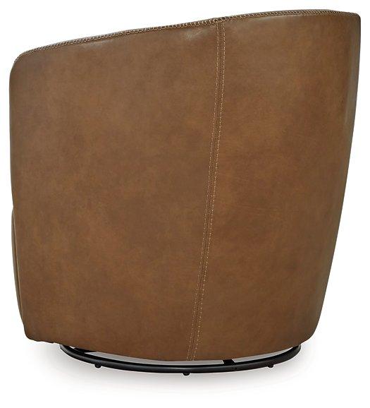 Kierreys Swivel Accent Chair - Abundant Home Collections