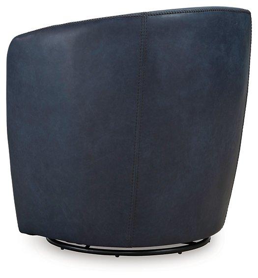 Kierreys Swivel Accent Chair - Abundant Home Collections