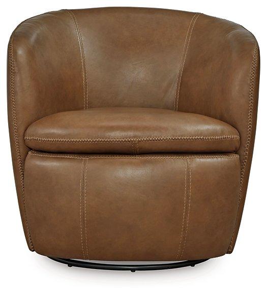 Kierreys Swivel Accent Chair - Abundant Home Collections