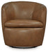 Kierreys Swivel Accent Chair - Abundant Home Collections