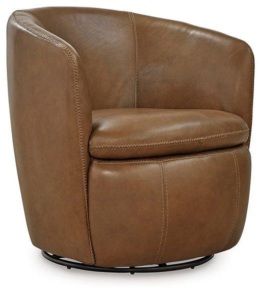 Kierreys Swivel Accent Chair - Abundant Home Collections