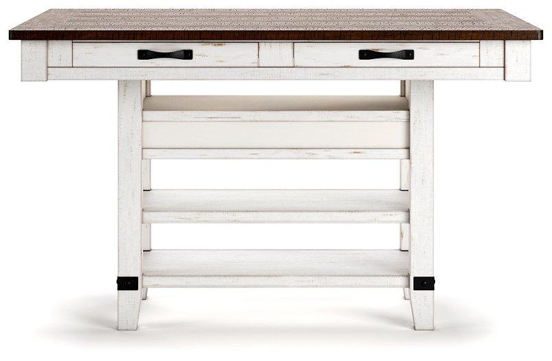 Valebeck Counter Height Dining Table - Abundant Home Collections