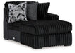 Midnight-Madness Super Chaise - Abundant Home Collections