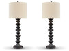 Luanndon Lamp Set - Abundant Home Collections