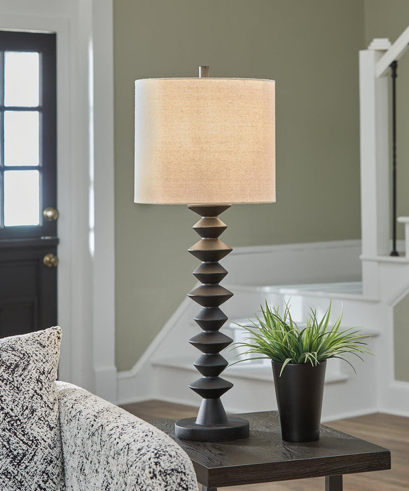 Luanndon Lamp Set - Abundant Home Collections