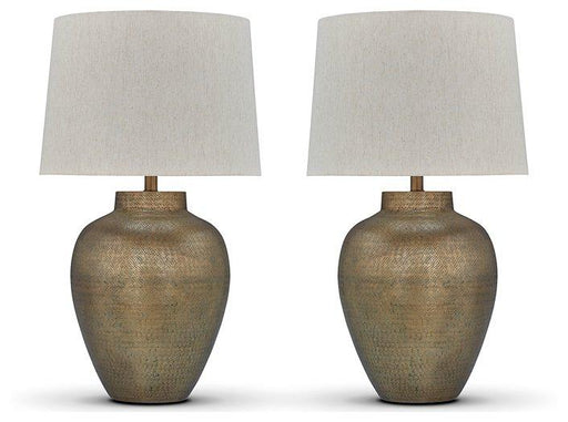 Madney Lamp Set - Abundant Home Collections