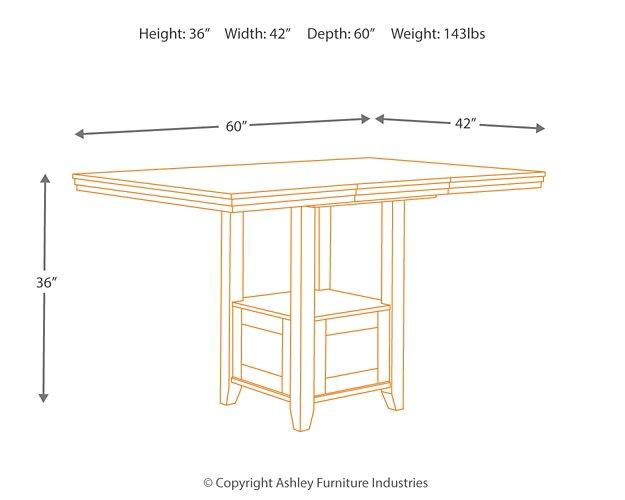 Ralene Counter Height Dining Set - Abundant Home Collections