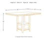 Ralene Counter Height Dining Set - Abundant Home Collections