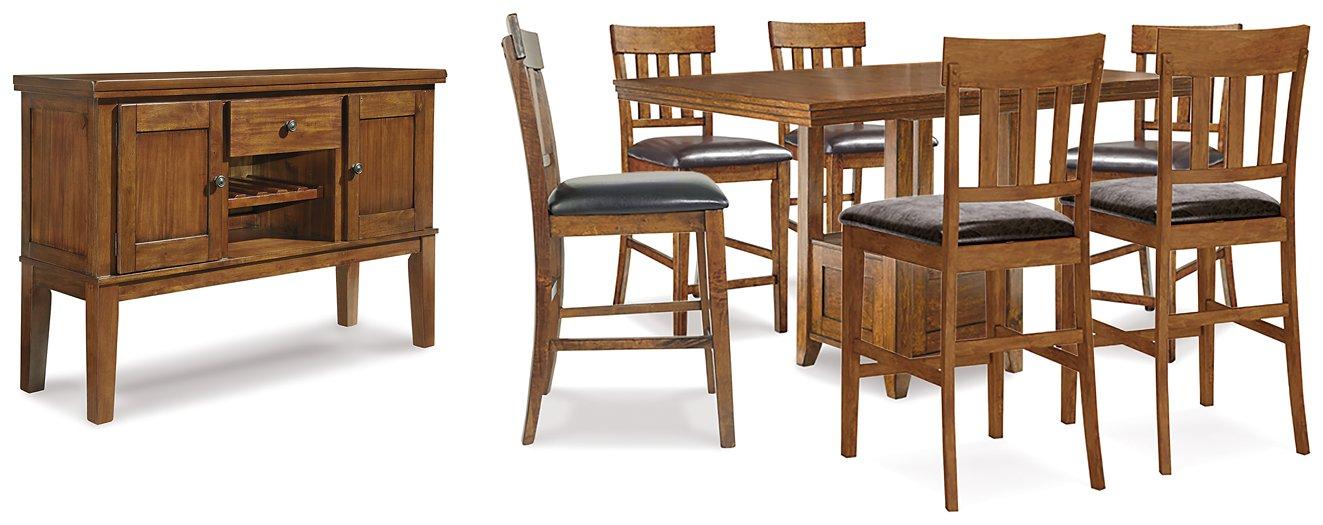 Ralene Counter Height Dining Set - Abundant Home Collections