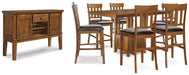 Ralene Counter Height Dining Set - Abundant Home Collections