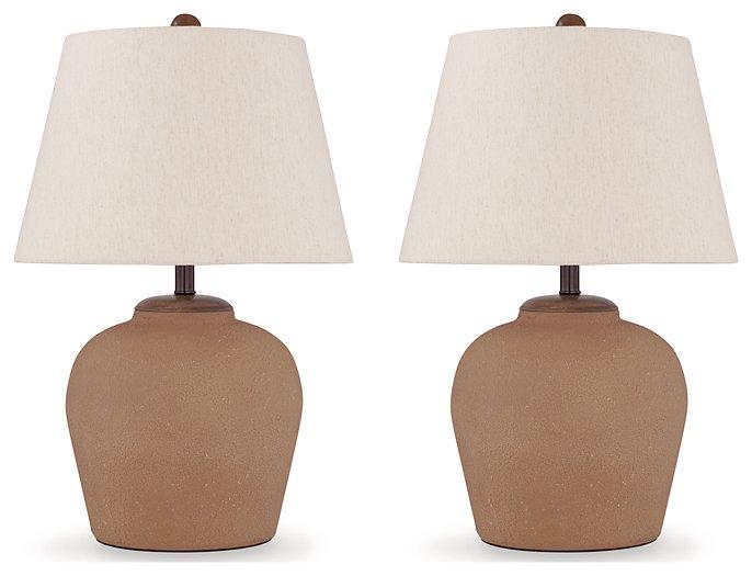 Scantor Lamp Set - Abundant Home Collections