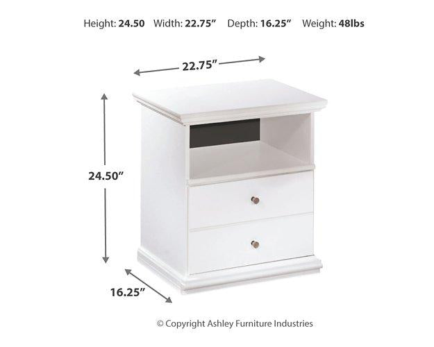 Bostwick Shoals Nightstand - Abundant Home Collections