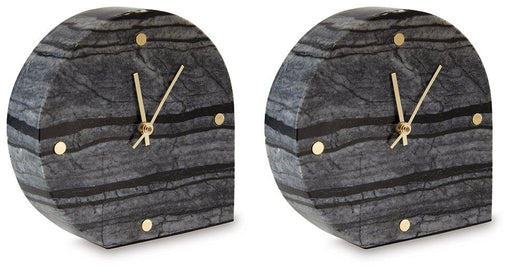 Janmour Table Clock (Set of 2) - Abundant Home Collections