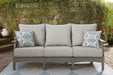 Visola Outdoor Sofa and Loveseat Set - Abundant Home Collections