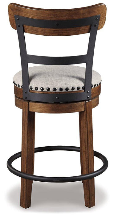 Valebeck Counter Height Bar Stool - Abundant Home Collections