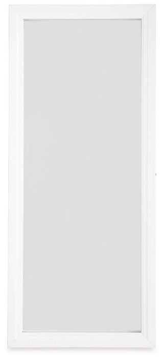 Evesen Floor Standing Mirror/Storage - Abundant Home Collections