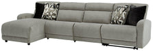 Colleyville Power Reclining Sectional with Chaise - Abundant Home Collections