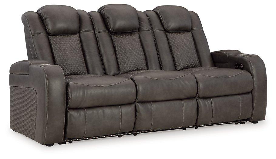 Fyne-Dyme Power Reclining Sofa - Abundant Home Collections
