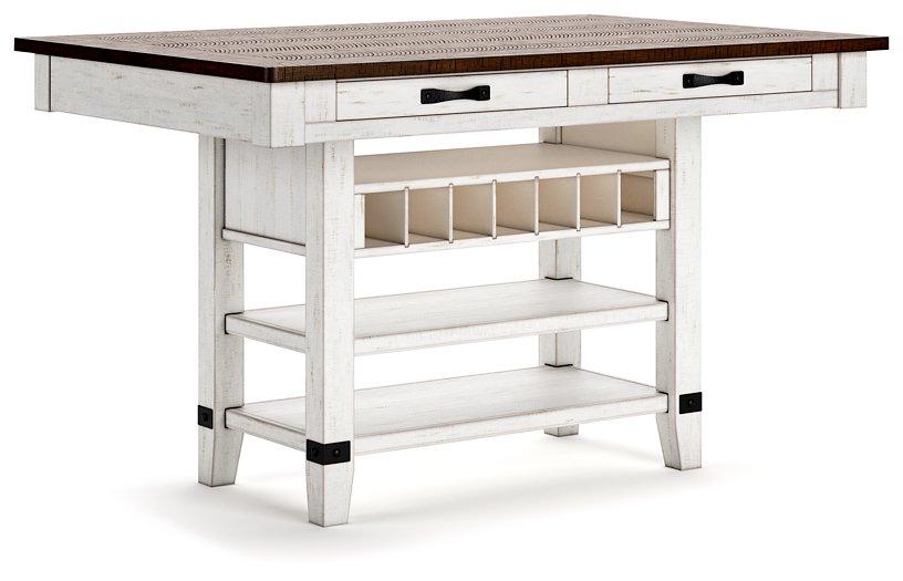Valebeck Counter Height Dining Table - Abundant Home Collections