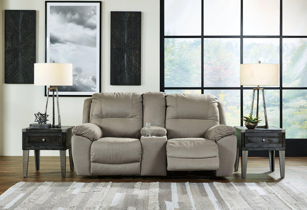 Next-Gen Gaucho Reclining Loveseat with Console - Abundant Home Collections