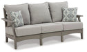 Visola Outdoor Sofa and Loveseat Set - Abundant Home Collections