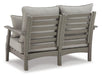 Visola Outdoor Sofa and Loveseat Set - Abundant Home Collections