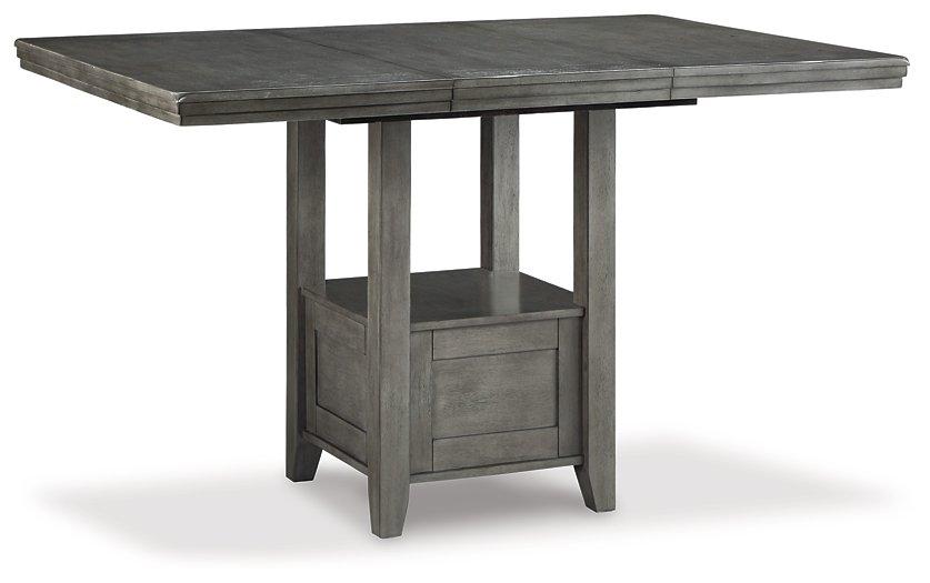Hallanden Counter Height Dining Room Set - Abundant Home Collections