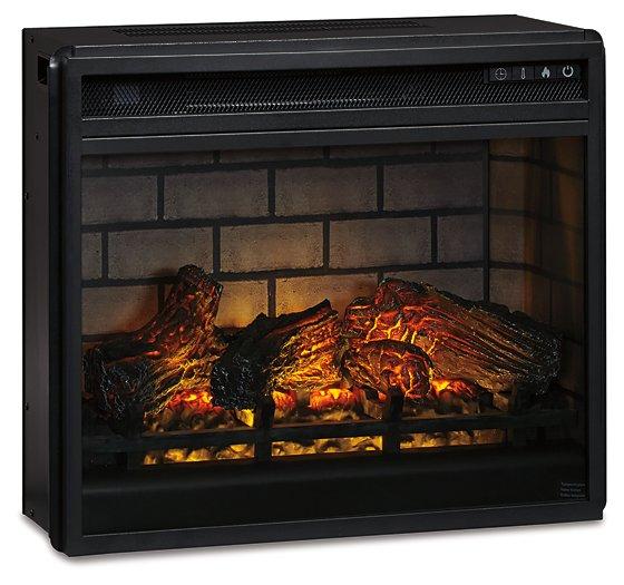 Wildenauer 76" TV Stand with Electric Fireplace - Abundant Home Collections