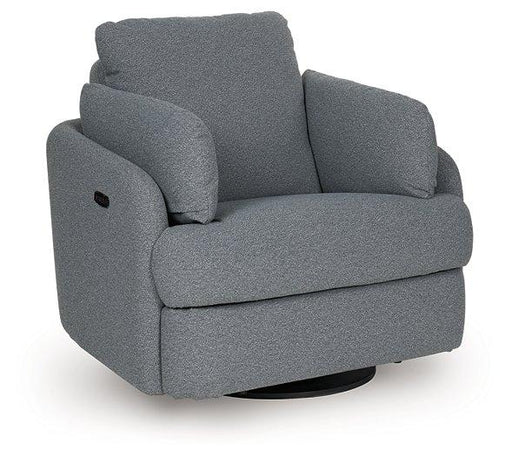 Alainmont Next-Gen Nuvella Swivel Power Recliner - Abundant Home Collections