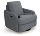 Alainmont Next-Gen Nuvella Swivel Power Recliner - Abundant Home Collections
