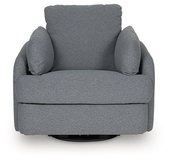 Alainmont Next-Gen Nuvella Swivel Power Recliner - Abundant Home Collections