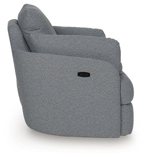 Alainmont Next-Gen Nuvella Swivel Power Recliner - Abundant Home Collections