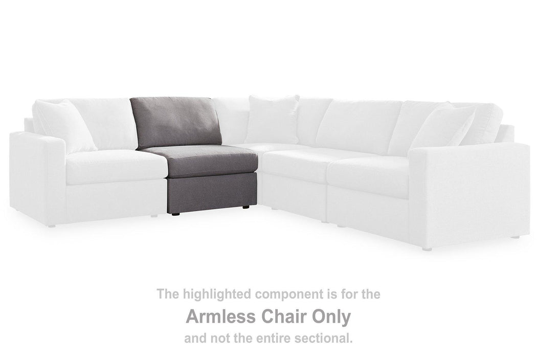 Modmax 5 Piece Sectional with Audio Console - Abundant Home Collections