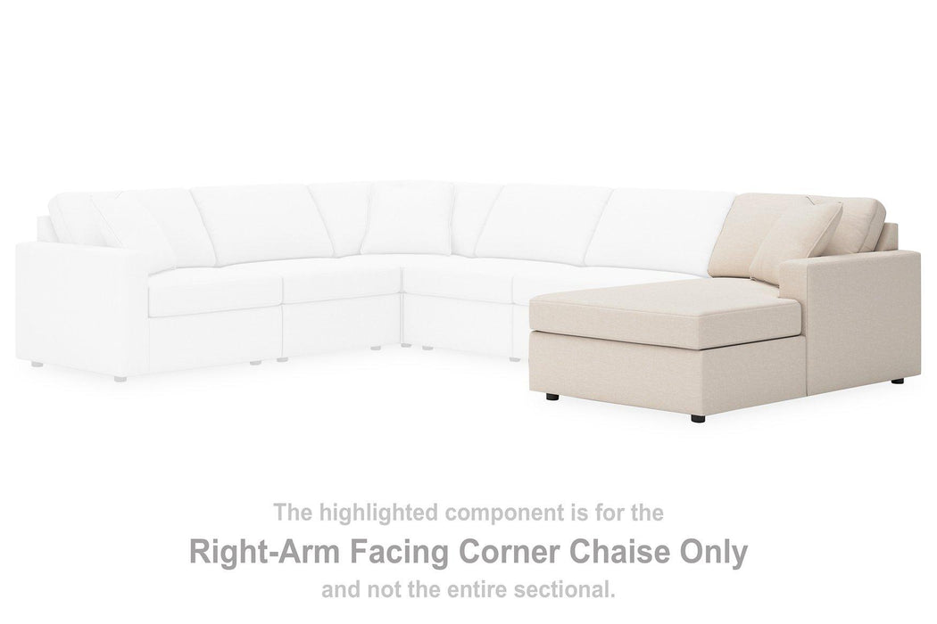 Modmax 5 Piece Sectional with Audio Console - Abundant Home Collections