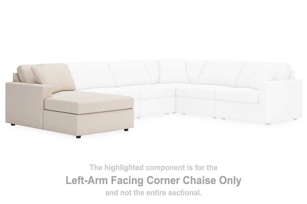 Modmax 5 Piece Sectional with Audio Console - Abundant Home Collections