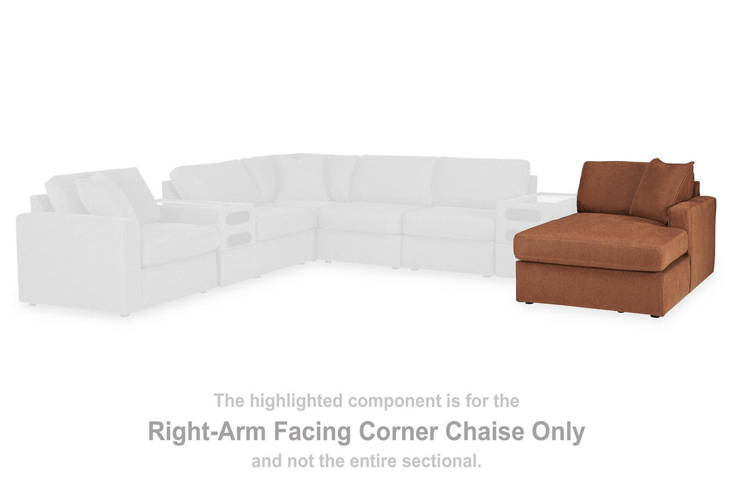 Modmax 5 Piece Sectional with Audio Console - Abundant Home Collections