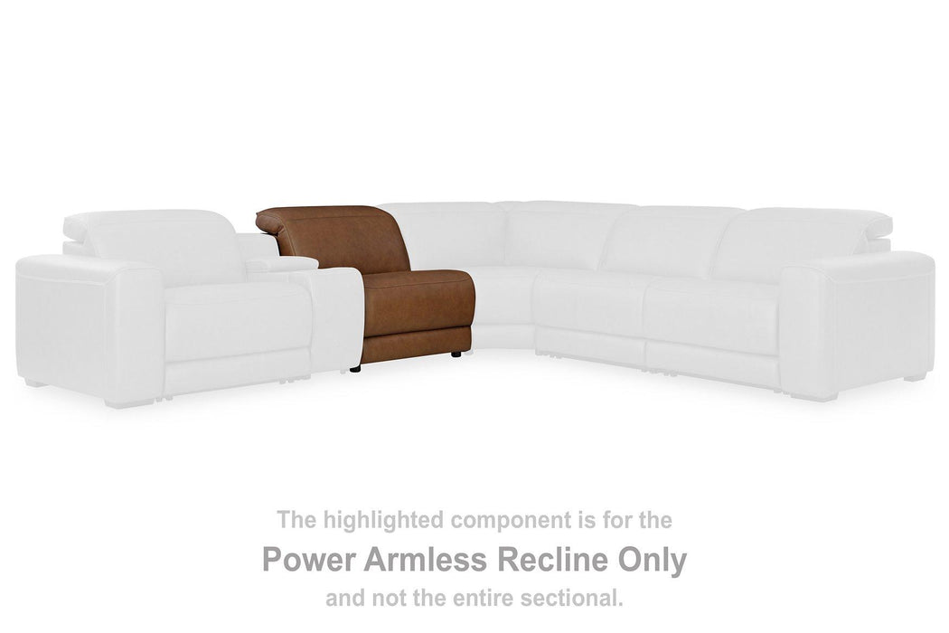 Magic Man Power Reclining Sectional - Abundant Home Collections