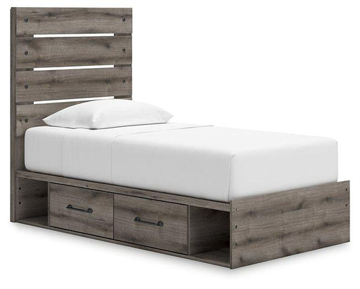 Graystorm Bed with Storage - Abundant Home Collections