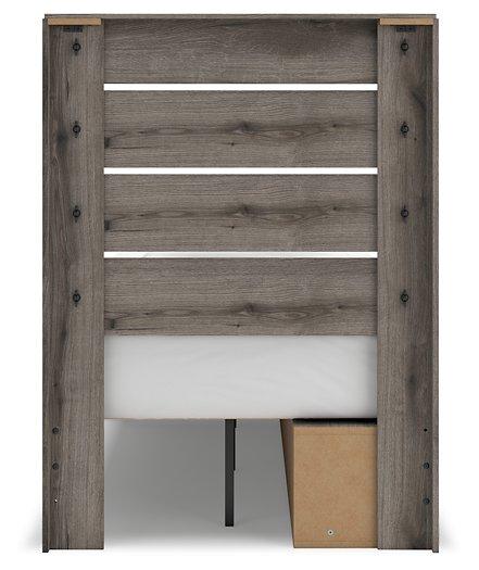 Graystorm Bed with Storage - Abundant Home Collections