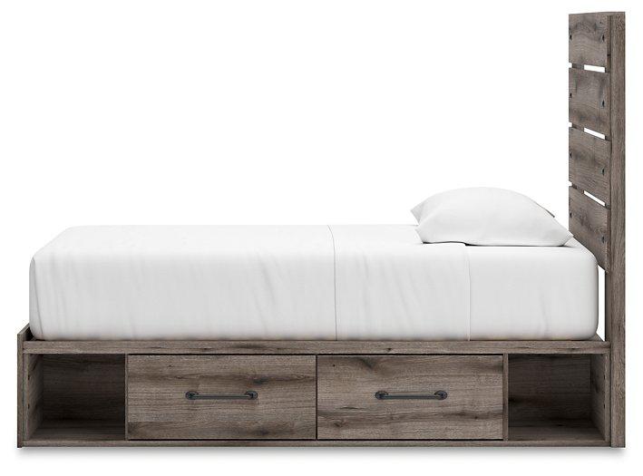 Graystorm Bed with Storage - Abundant Home Collections