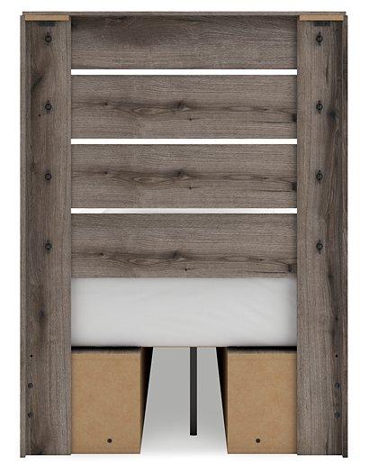 Graystorm Bed with Storage - Abundant Home Collections