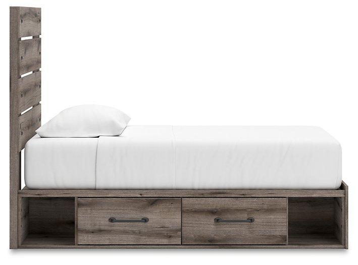 Graystorm Bed with Storage - Abundant Home Collections