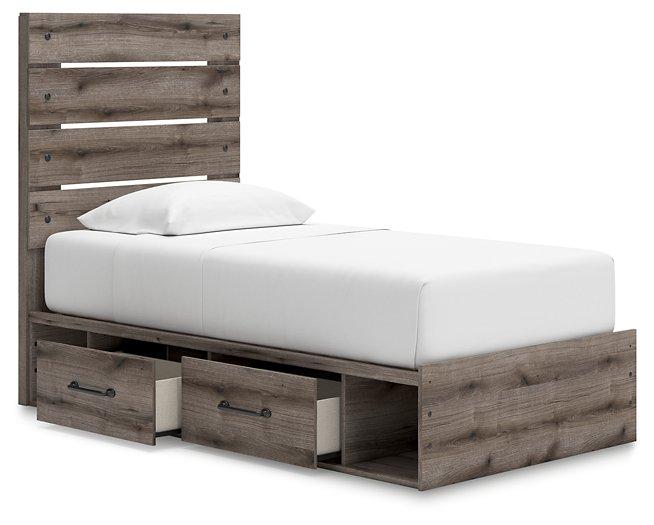 Graystorm Bed with Storage - Abundant Home Collections